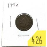 1890 Indian Head cent