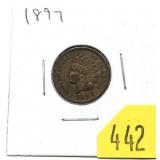 1897 Indian Head cent