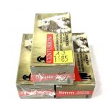 x3- Boxes of 5mm Rimfire Magnum 30-grain