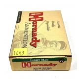 Box of .30-06 Sprg. 165-grain BTSP Hornady Light