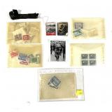 Lot: WWII German Stamps, Photographs and