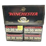 x5- Boxes of .30-30 WIN. 150-grain ballistic