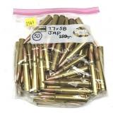 Bag of 7.7x58 Jap. Cartridges, marked 50 pcs.