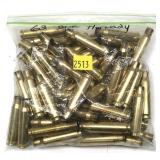 Bag of Hornady .308 Brass, marked 63 pcs.