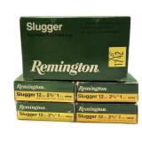 x5- Boxes of 12 Ga. 2.75" rifled HP Remington