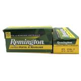 x2- Boxes of .45 Colt 225-grain LSWC Remington