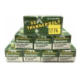 400 Rds. of .22 LR. Remington 22 Thunderbolt