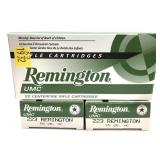 x3- Boxes of .223 REM. 55-grain MC Remington