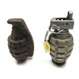 Lot: Dummy Grenade and Grenade Lighter