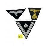 Lot: WWII German SS Insignia, 3 pcs.