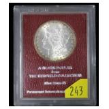 1890-S Morgan dollar, Redfield collection MS-65