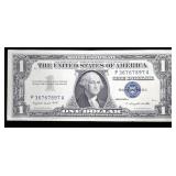 $1 silver certificate series of 1957A