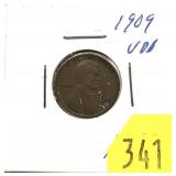 1909-VDB Lincoln cent