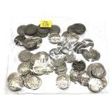 x64- No date Buffalo nickels -x64 nickels-