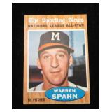 Warren Spahn 1962 Topps #399