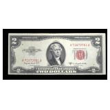 $2 red seal note series of 1953-D