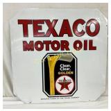 DSP TEXACO MOTOR OIL SIGN 30X30