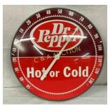 18IN GLASS FRONT DR. PEPPER THERMOMETER