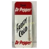 1958 SST DR. PEPPER FROSTY COLD THERM. 10X25 1/2