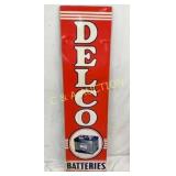 SST DELCO BATTERIES VERTICAL SIGN 19X71