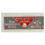 SST EMB.  BRADLEY AND METCALF SHOES SIGN 20X7
