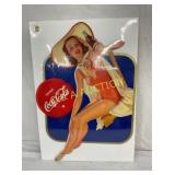 COCA COLA HANGING SPINNER CB 19X27 NICE COLORS