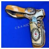 HOLSTER W/ KILGORE 6 SHOOTER CAST CAP PISTOL