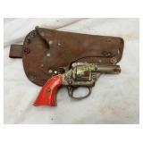 HOLSTER W/ GENE AUTRY RED GRIPS PISTOL