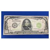 1934 $1000.00 BILL FEDERAL BANK OF NY