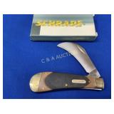 SCHRADE OLD TIMER 160 T HAWKBILL KNIFE