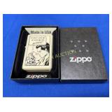 ZIPPO LIGHTER 216 PLANETA COMIC STRIP 2 W/COUPLE