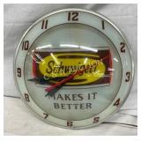 15" SCHWEIGERI DOUBLE BUBBLE CLOCK