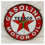 42" DSP TEXACO SWINGER SIGN W/ BRACKET