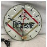 12" DUQUESNE PILSENER BEER CLOCK