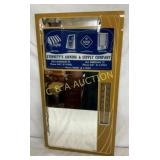 EARLY STINNETTS AWNING MIRROR ADV. 12X22