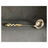 12" Courtly Check MacKenzie-Childs Ladle