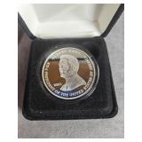 2001 ALBERT GORE & GEORGE W. BUSCH 1 OZ SILVER