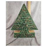 HOME MADE WOOD CHRISTMAS TREE DECORATION