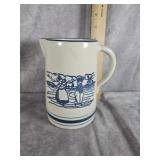 POTTERY WORKS STONEWARE DUTCH SCENE MUG