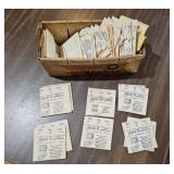 PEDRICK PINNED COMPRESSION RINGS BOX LOT