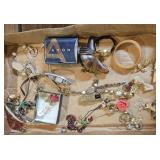 COSTUME JEWELRY BOX LOT