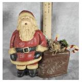 VINTAGE PAPER MACHE SANTA