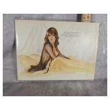 ALBERTO VARGAS PIN UP ART POSTER 11" x 8.5"