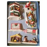 DEPARTMENT 56 VILLAGE ACCESSORIES BOX LOT -