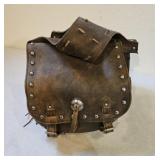 LEATHER SADDLE BAGS