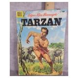 1955 EDGAR RICE BURROUGHS TARZAN- DELL COMIC