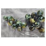 VINTAGE SWIRL MARBLES