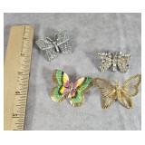 BUTTERFLY PINS / BROOCH