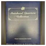 Postal Commemorative Society Statehood Quarters Collection, in Binder