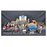 Group of Model Trains, Parts, Hardware, Accessories, Etc.